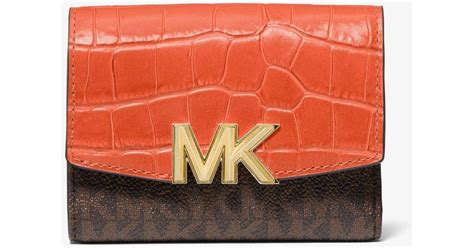 michael kors karlie medium wallet